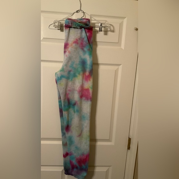 VINTAGE TIE DYE SWEAT PANTS. USA - Picture 1 of 10